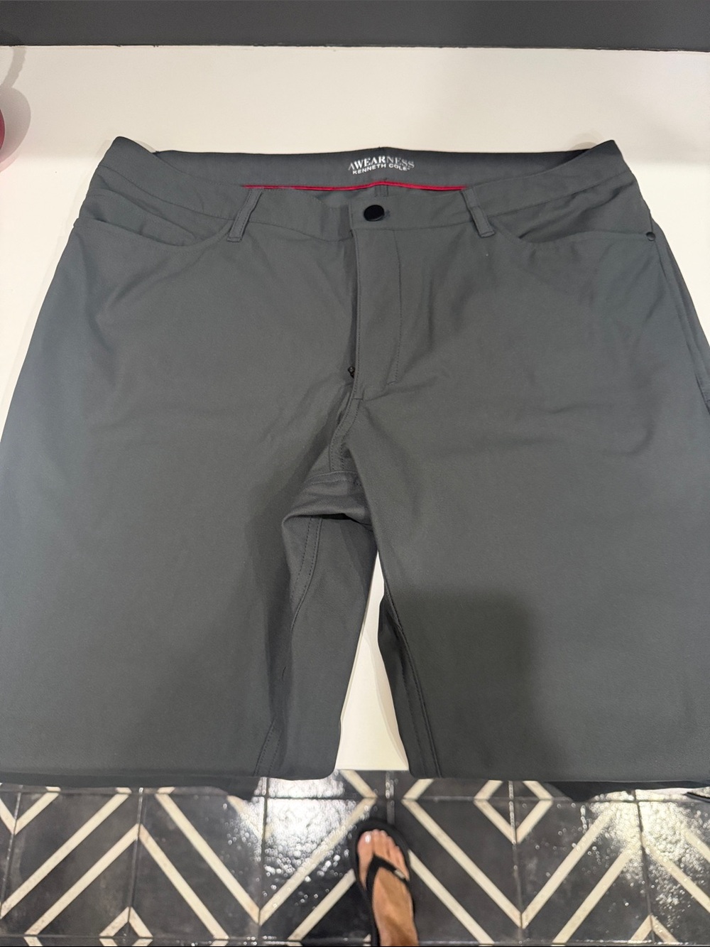 Men's Gray Performance pants